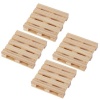 Mini Wooden Pallet Drink Coasters - Set of 4 Photo