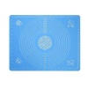 Kneading Silicone Baking Mat - Blue Photo
