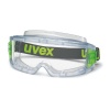 Uvex Clear Ultravision Goggle Without Foam Green - Grey Photo
