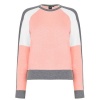 LA Gear Ladies Crop Crew Sweatshirt - Coral - Parallel Import Photo