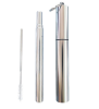 Killerdeals KD Portable S/Steel Metal Drinking Straw with Travel Case & Cleaning Brush Photo