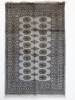 Exclusive Home Decor- Handmade Grey Bukhara Persian Rug/carpet- 180 x 125cm Photo