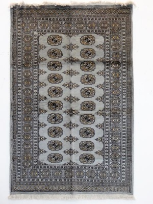 Photo of Exclusive Home Decor - Handmade Grey Bukhara Persian Rug/carpet- 180 x 125cm