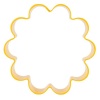 Wilton Yellow Flower Metal Cutter Cookie Biscuit Fondant Party Photo