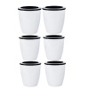 6 Piece Self Watering Plant Pot Imitation Ceramic Photo