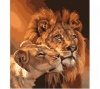 DIY Painting By Numbers Kit – Lion Love Photo