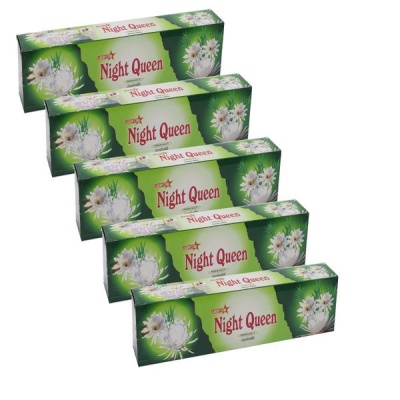 Lucky Star Night Queen Premium Quality Incense Sticks 5 Pack 300 Sticks