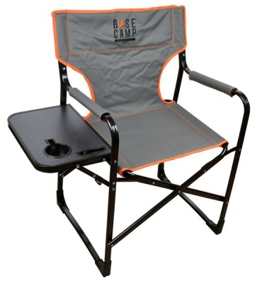 Photo of BaseCamp Chair Directors High With Table Aluminium