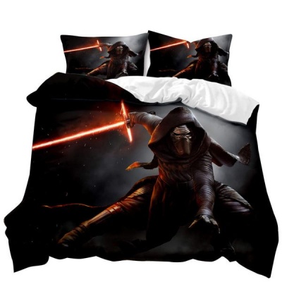 Photo of STAR WARS Darth Vader 3D Printed Double Bed Duvet Cover Set