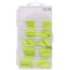 Neon Yellow False Nails - 100 Pieces Photo