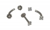 Fabulae Helix/Trag/Daith Set Morgan Piercing Aftercare Photo