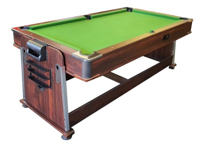 Photo of 4" 1 Pool Airhockey Table Tennis and Dining room table