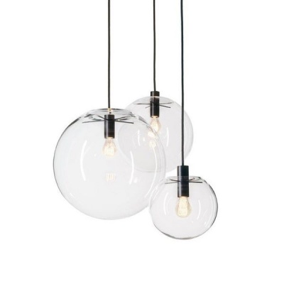 Photo of JNC -Glass Ball Pendant Lamp Black