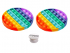 Rappid Value Pack of 2 - Pop It Fidget Pad - Bubble-Popping Sensation Sensory Toy Photo