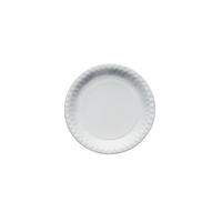 White Paper Plates Large 230mm 100 Pieces