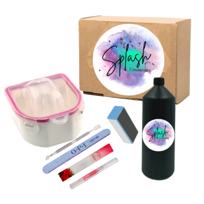 Splash Cosmetics UV Gel Nail Polish Remover Kit with
