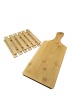 Wooden Serving Board and 2 Wooden Trivets Photo