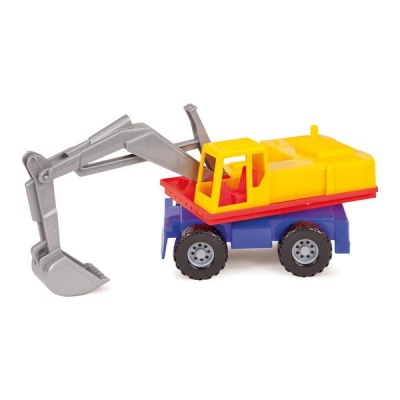 Lena Toy Excavator Professional Excavator Multi Coloured 27cm
