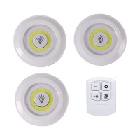 Set Of 3 Dimmable LED Light With Remote Control PD 46