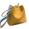 Large Capacity Women Fashion PU Leather Bucket Shoulder Bag Photo