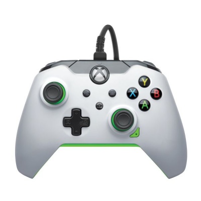 pdp Wired Controller for Xbox Series X Neon White