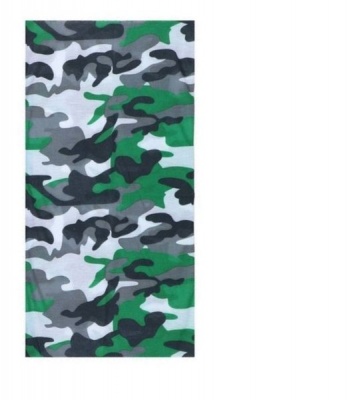 Photo of SoGood Candy Neck Gaiter Green & Grey Camouflage