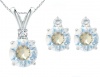 Civetta Spark Mimi Set with Swarovski Moonlight Crystal Photo