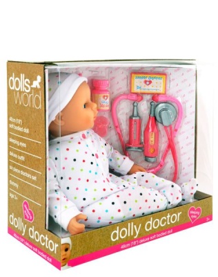 Photo of Dollsworld Doctor Doll with Medical Kit )