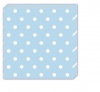 Generic Blue Dots Three Ply Napkins 33cmx33cm Photo