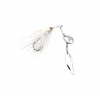 Bass Hunter 3/8oz Fishing Spinner Bait - White Photo