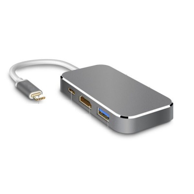 Photo of Boo Type-C 5" 1 hub - HDMI/USB 3.0 Adapter -Hub For MacBook And laptop