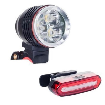 Photo of Extreme Lights Endurance Bicycle Light & Phoenix Rear Bicycle Light COMBO