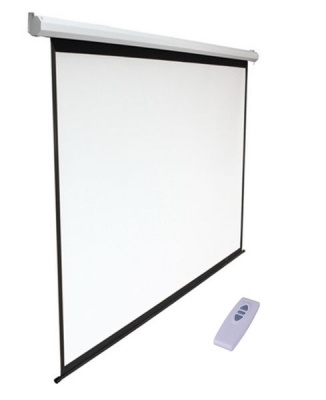 Photo of HD100'' Motorized Electric Projector Screen with Remote