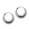 HARMONI Large crescent hoop earring Photo