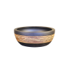 Trendy Taps TCB002- Matt Black and Wood Round Basin Photo