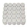 100 Pieces Pack of Tea Light Candles - White Photo