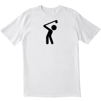 Stick Man Swinging T shirt