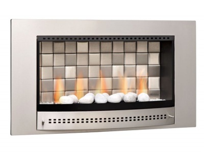 Photo of Chad O Chef Chad-O-Chef - Classic Tiled Back Gas Fireplace