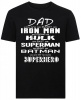 Dad You Are My Favourite Superhero Tshirt Photo