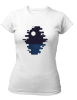PepperSt Ladies White T-Shirt - Symmetry at Midnight Photo