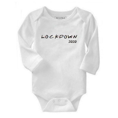 Photo of Qtees Africa - Lockdown 2020 Long Sleeve Baby Grow