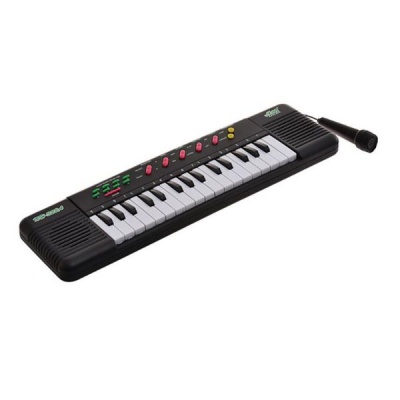 Photo of 32 Key Musical Electronic Piano Keyboard with Microphone Toy for Kids