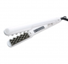Andowl 3D Grid Fluffy Hair Ceramic Curling Iron Hair Straightener Curler Photo