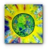 Art - Abstract - Print on Canvas - other world series an eye Photo