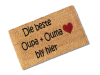 Matnifique 'Oupa en Ouma' Natural Coir Personalized / Custom Branded Welcome Doormat Photo