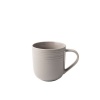 Jenna Clifford - Embossed Lines Light Grey Coffee Mug Set of 4 Photo