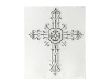 Baytiques - Cross Galvanised Wall Art 8.25X7X1 Photo