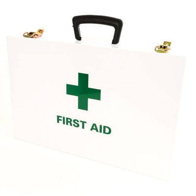 Photo of First Aid Kit Government Regulation 7" White Mountable Box