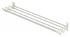 COLOMBO 80cm Painted Steel Sturdy Extending Wall Clothes Dryer - Soffietto Photo
