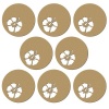 Studeo39 - Laser Cut MDF Coaster Set - Hibiscus Photo